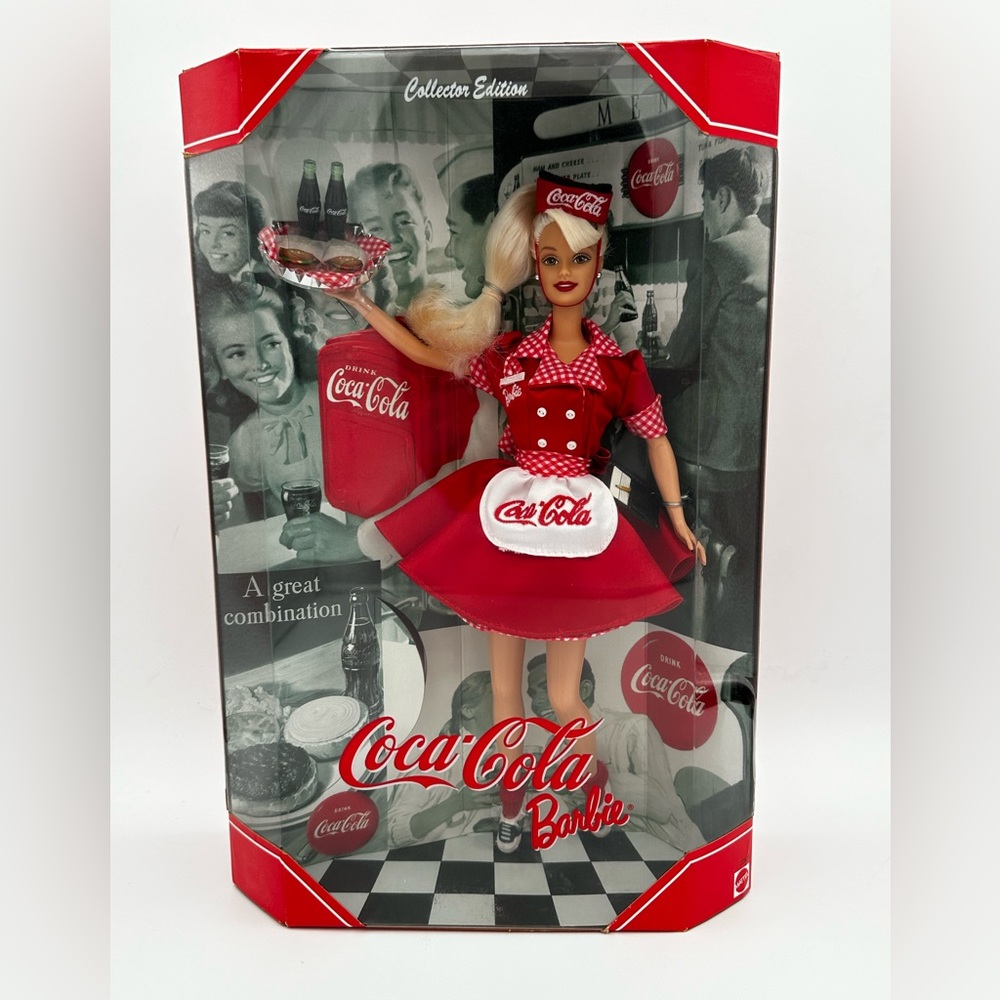 1999 Coca-Cola Waitress Barbie #22831